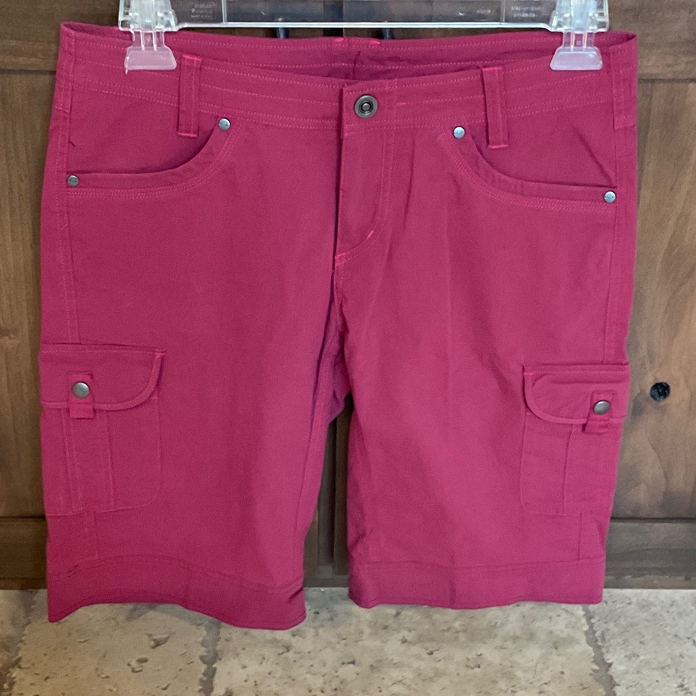 Kuhl Women's Vibrant Pink Cargo Shorts
